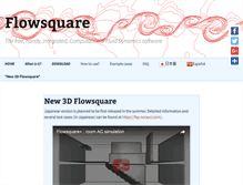 Tablet Screenshot of flowsquare.com